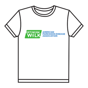 You have earned an APDA Optimism Walk Shirt - Congratulations!